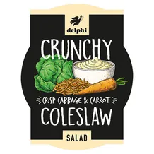 Delphi Crunchy Coleslaw Salad 230g